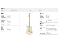 Fender Limited Edition American Professional Classic Stratocaster Silent System OWT Fender Limited Edition American Professional Classic Stratocaster Silent System OWT